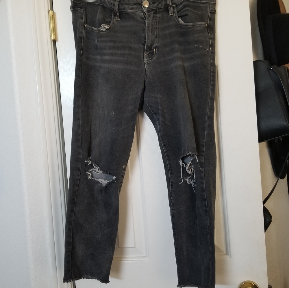 High Rise Cropped Jeggings